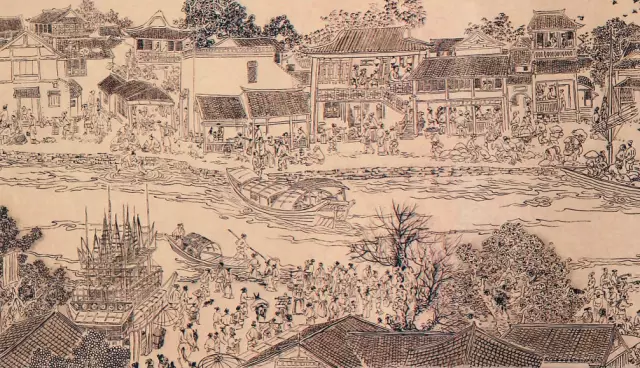 海上丝绸之路国画图片