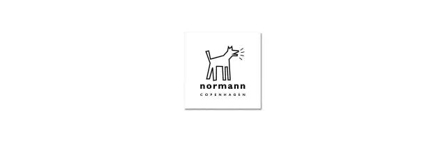 关于logo是一只狗的丹麦独立设计品牌normann