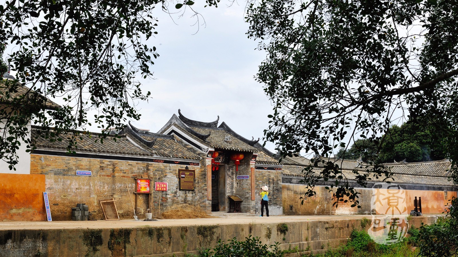 广西钦州大芦村进行中国传统村落数字博物馆建设