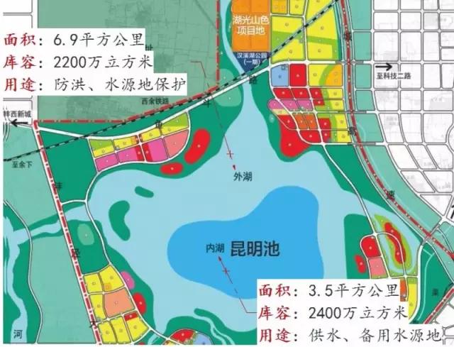 沣东新城昆明池规划图图片