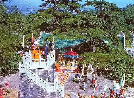 智渊寺:北京七王坟第十六集 趣经女儿国部分外景,宫殿:苏州狮子林女王