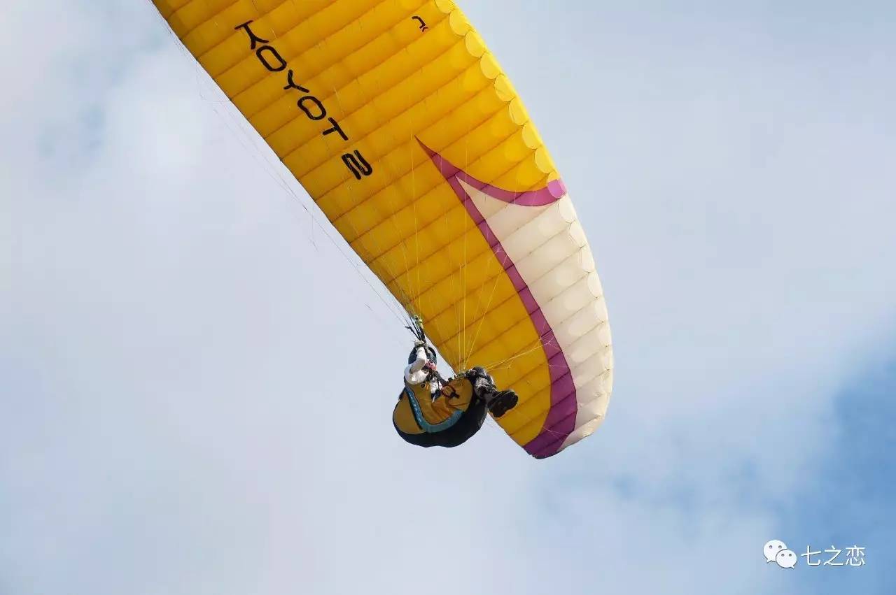 滑翔伞表情图片