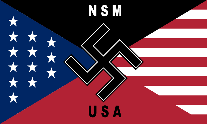 美国新纳粹图片