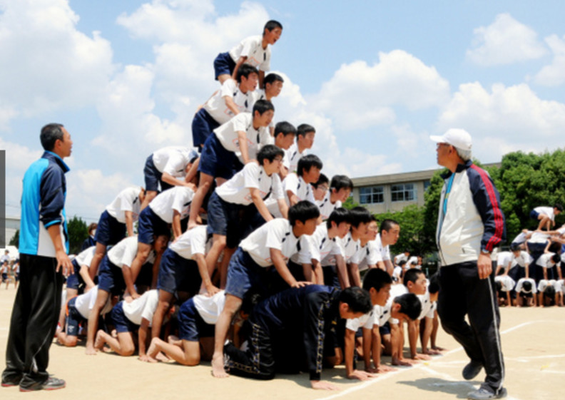 叠罗汉体操太危险越来越多中小学停止该活动