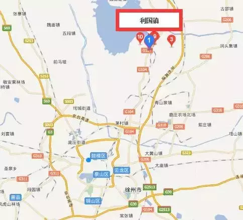 了一条环线由图可知▲外环公路路线方案206国道徐州改线段工程全长68