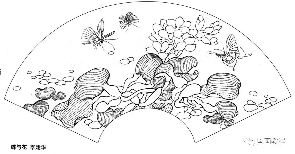 虫草小品线描