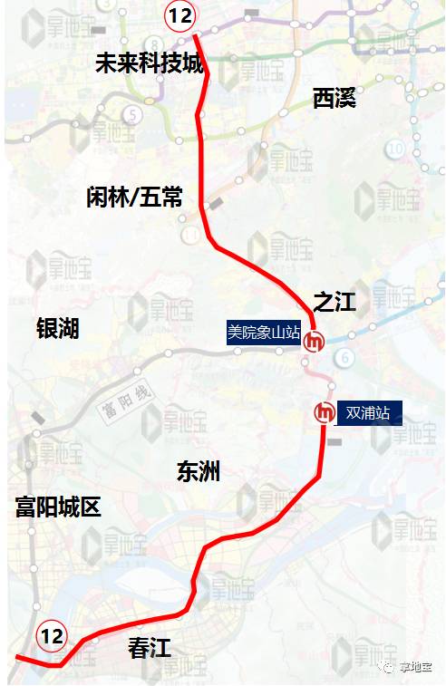 【規劃】杭州地鐵四期會有哪幾條線路?拿地寶獨家