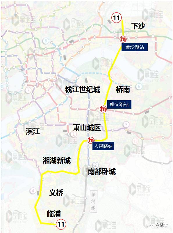 【规划】杭州地铁四期会有哪几条线路?拿地宝独家"描摹"解密!