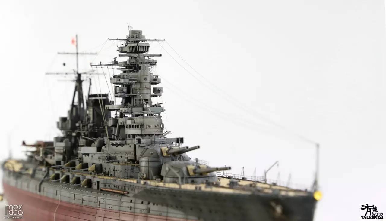 簡單說說我做的1/350長門號戰列艦1941