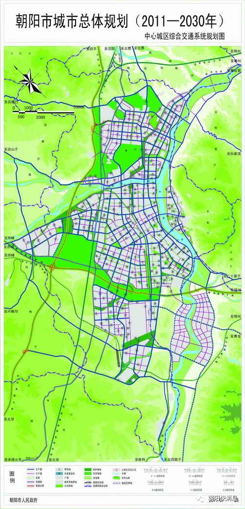 厉害了朝阳市2030年规划曝光抓紧看了大量规划图