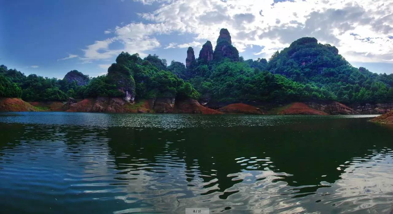 大金湖郵票裡的風景