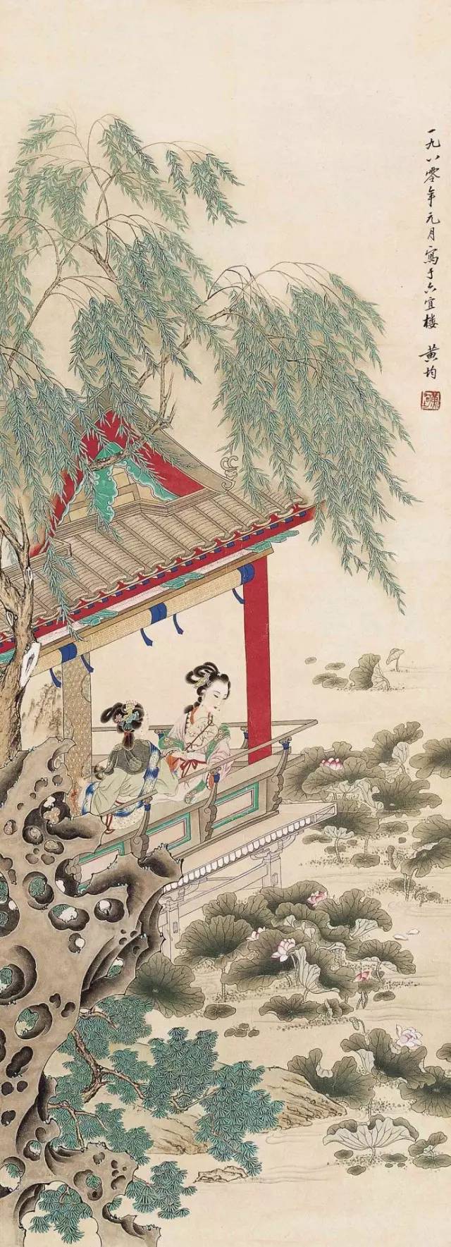 黄均|工笔古典人物作品集锦(100幅)