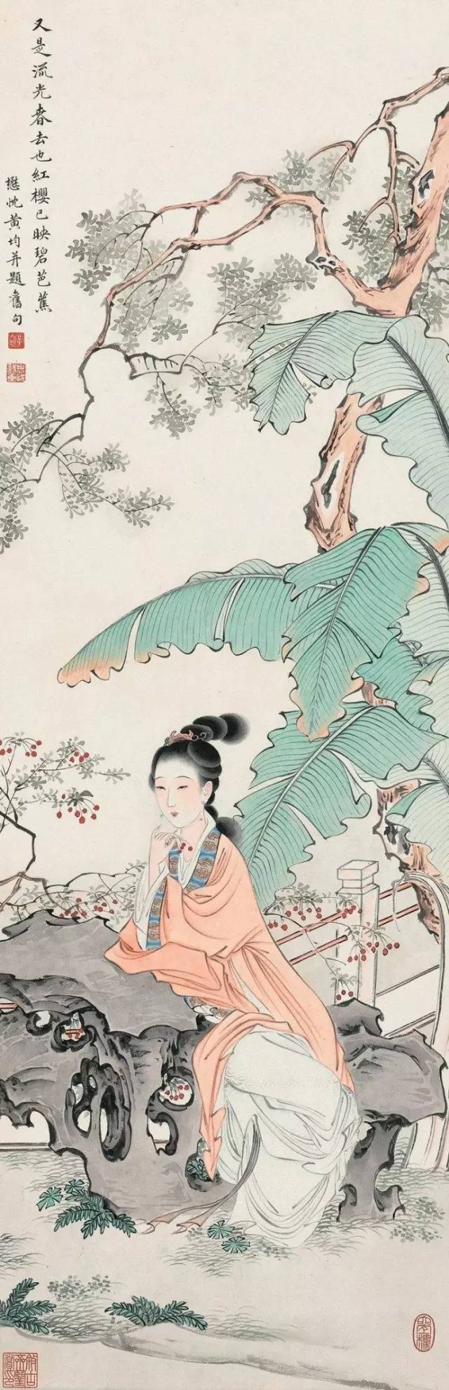 黄均|工笔古典人物作品集锦(100幅)