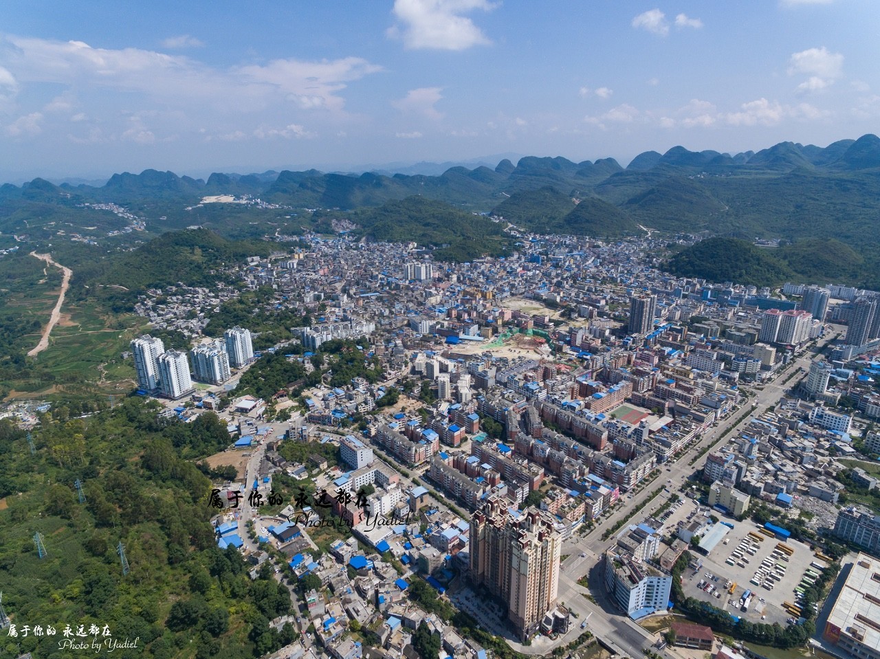 贞丰县最大的镇图片