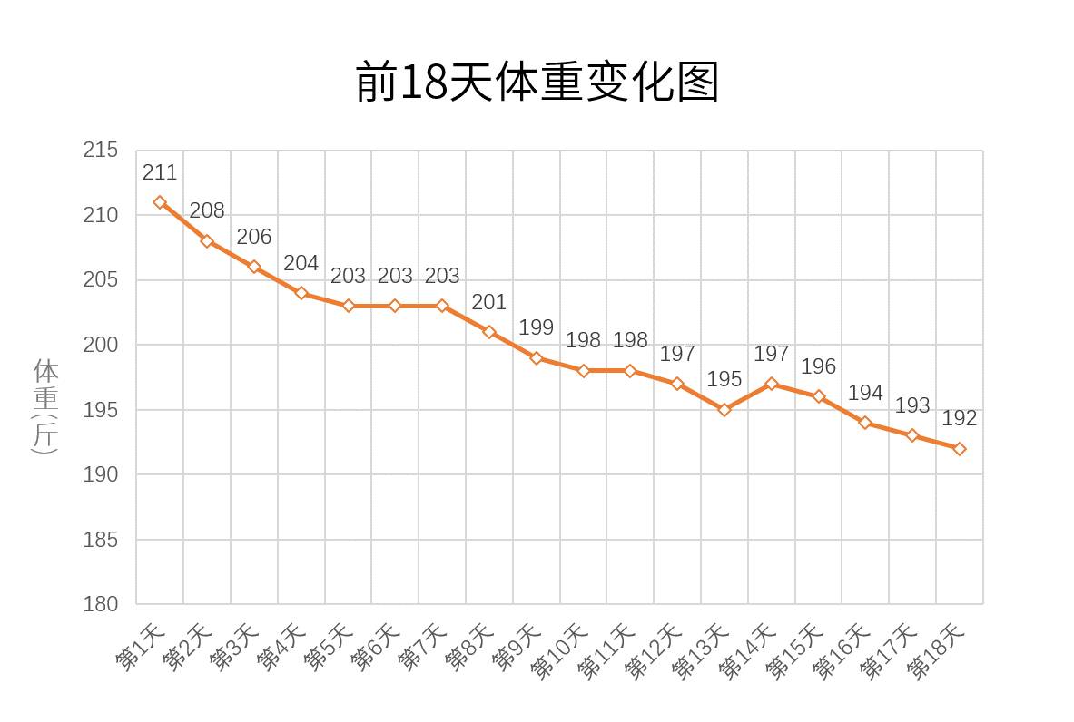 体重统计图图片