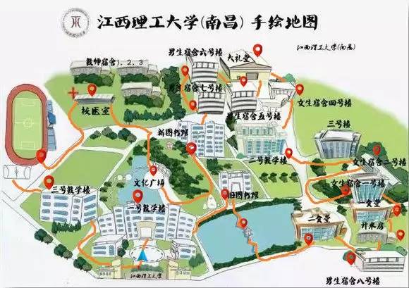 江西理工大学多大图片