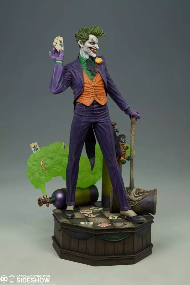 新品预告 sideshow 15寸 the joker/小丑 雕像