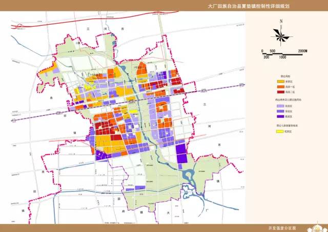 大厂人快看夏垫镇控制性详细规划20172030年批前公示