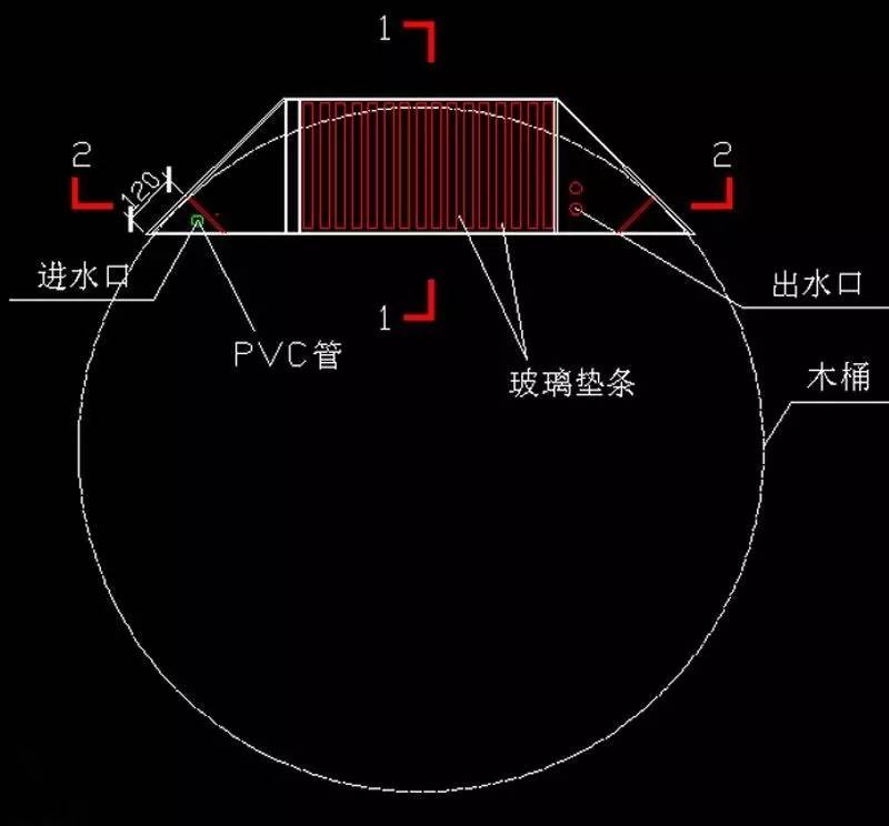 cad鱼缸平面图图片