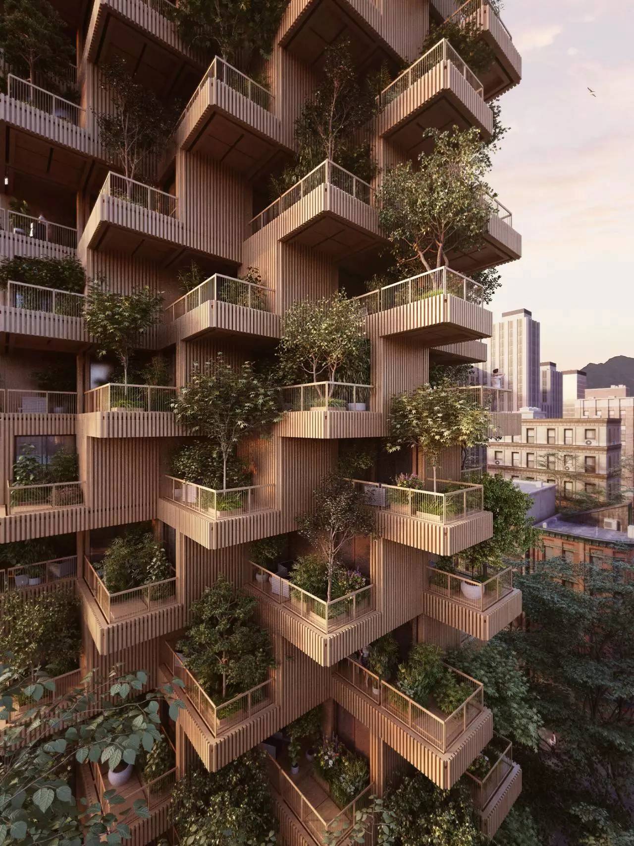 第四代住房新模式,空中城市森林花园