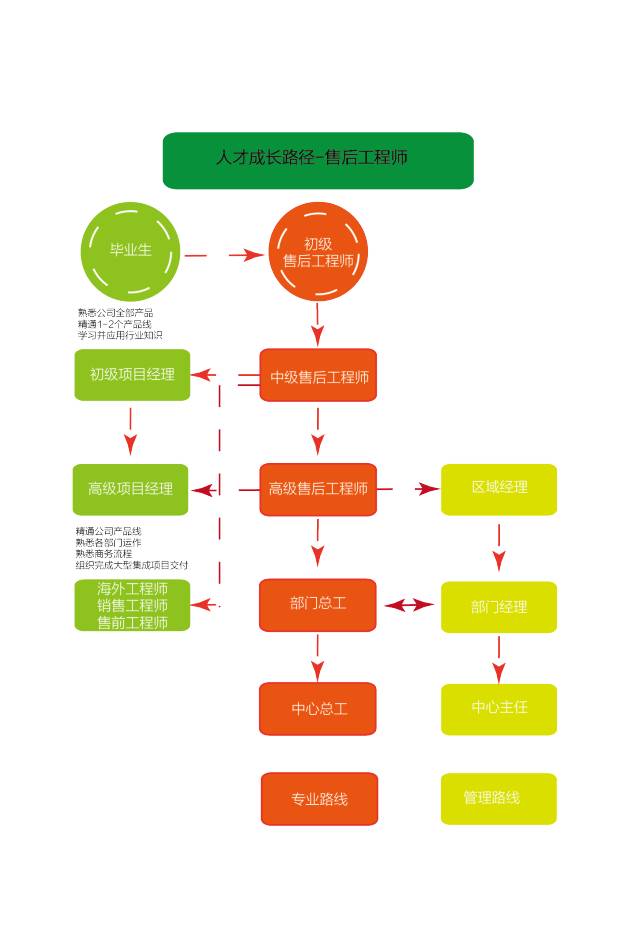 人才成长路径图