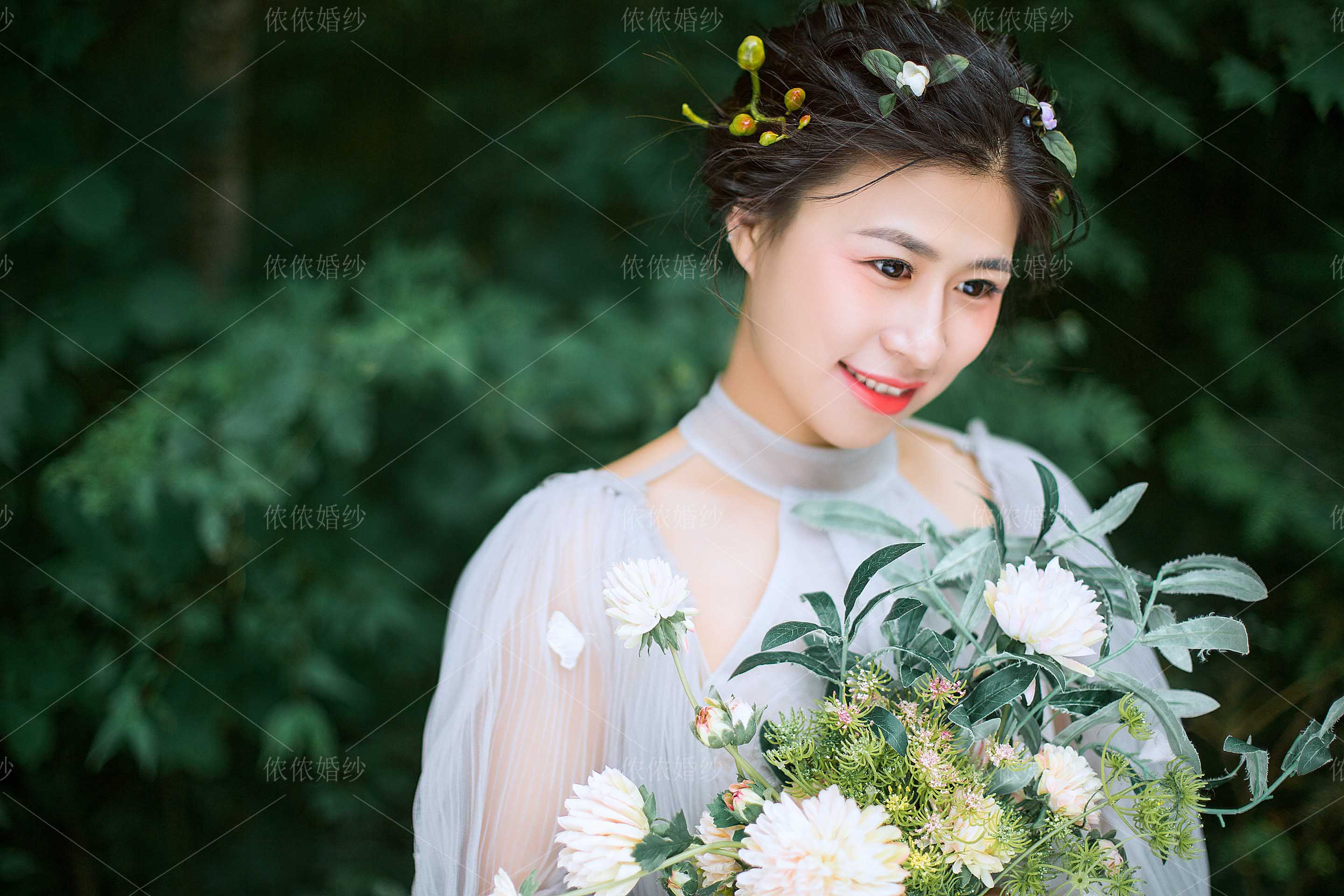 韩式新娘发型怎么打造