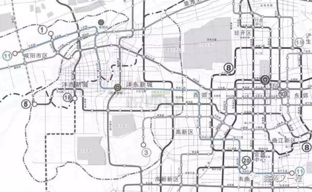 咸阳地铁11号线线路图图片