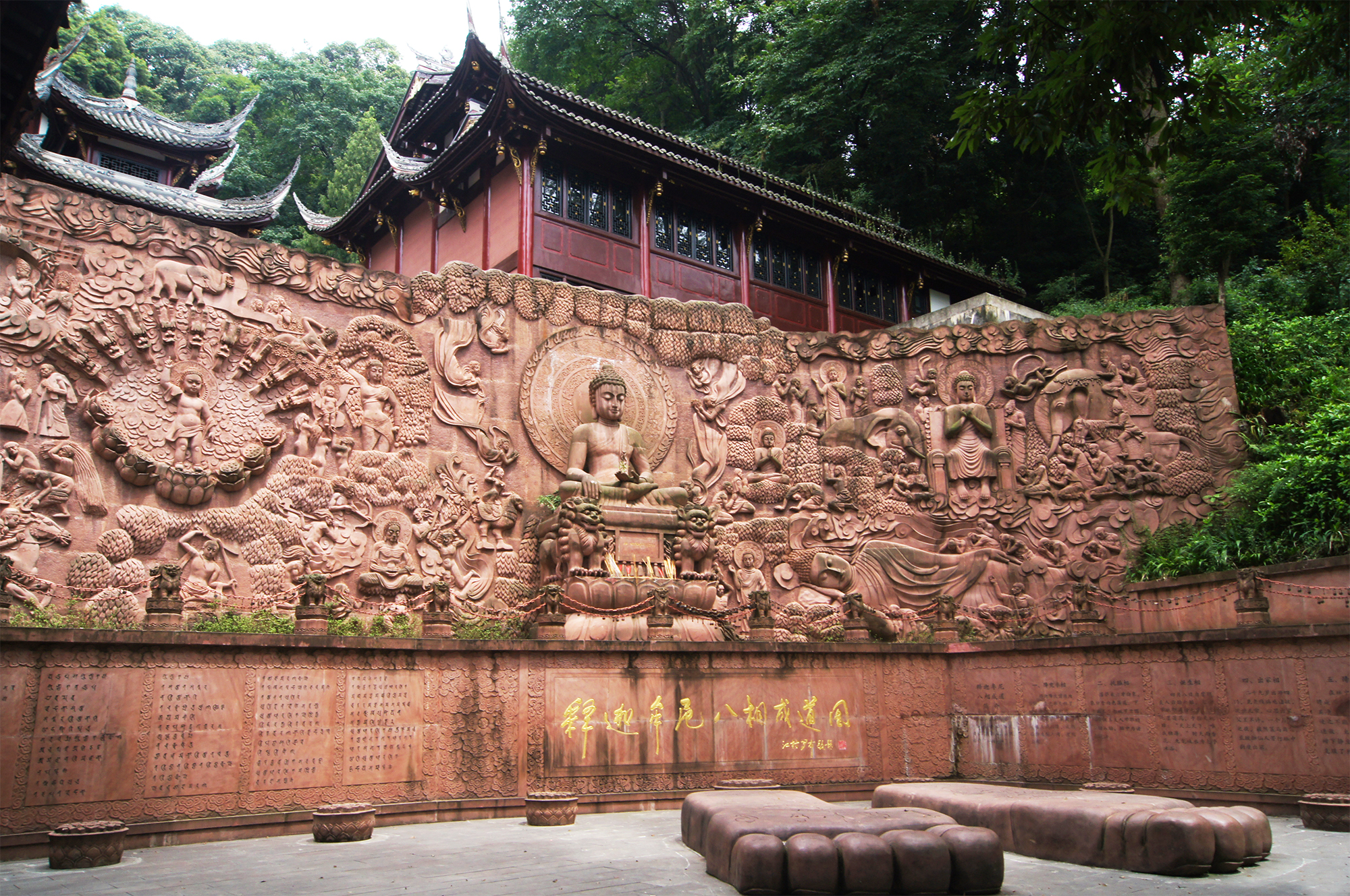 深山藏古寺 青城山旁竟藏着一座高颜值皇家寺院