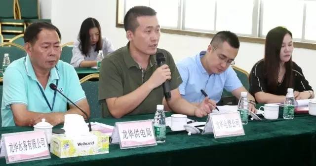 公司副总经理刘玉杰与区卫生和计划生育局副局长严锡晖分别做了部署