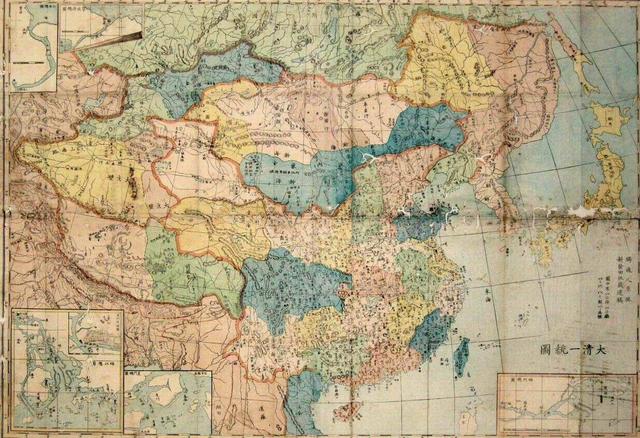 乾隆时期中国版图图片