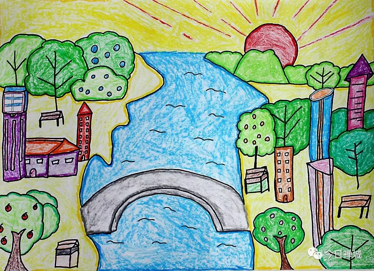 我心中的森林城市 禅城区小学生绘画大赛获奖作品要出书啦!