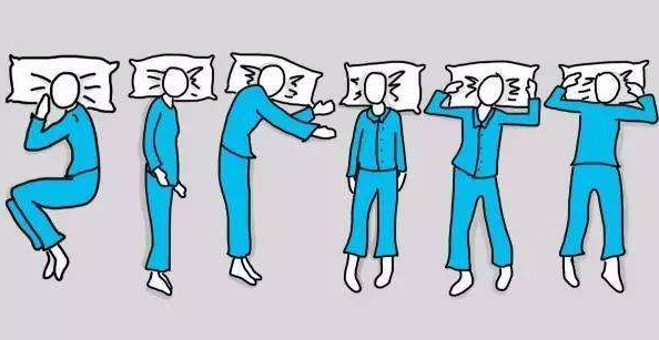 什么睡觉姿势容易入睡图片
