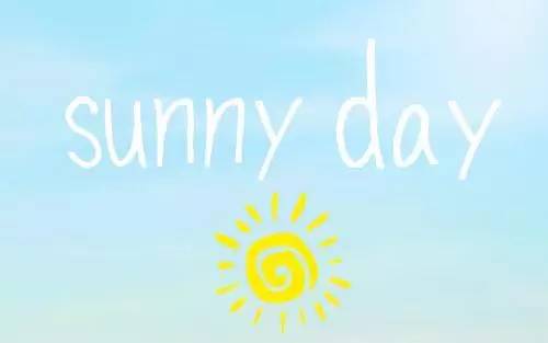 英语儿歌039sunnyday