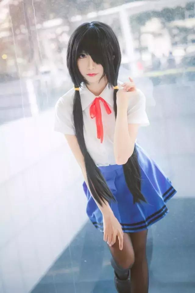 動漫cosplay美少女 狂三,黑貓,伊麗莎白 半次元