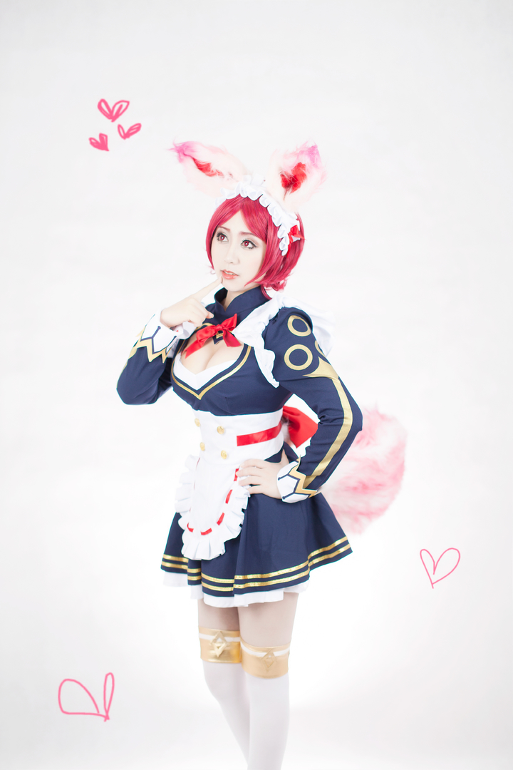 王者榮耀女僕妲己cosplay