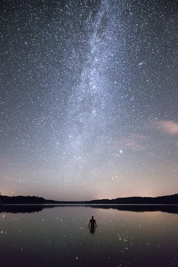 美麗的夜空