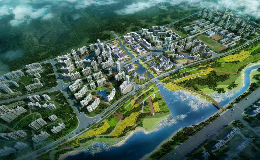 天水东柯新城总体规划图片