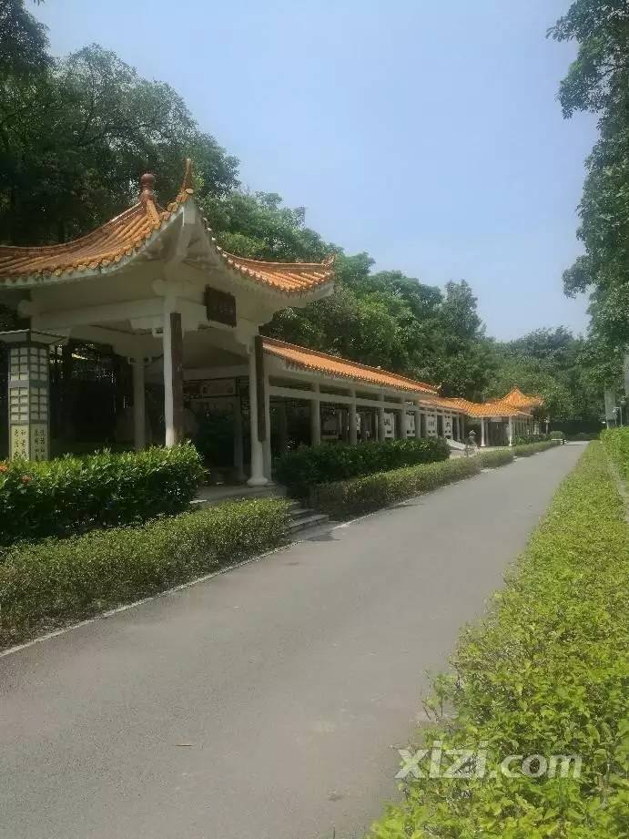 惠东南湖公园大门图片