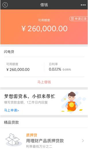 招商銀行依託大數據技術提供了全新的借貸服務,客戶可提前掌握借錢