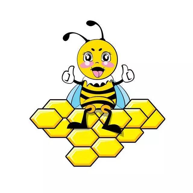 小蜜蜂表情符号图片