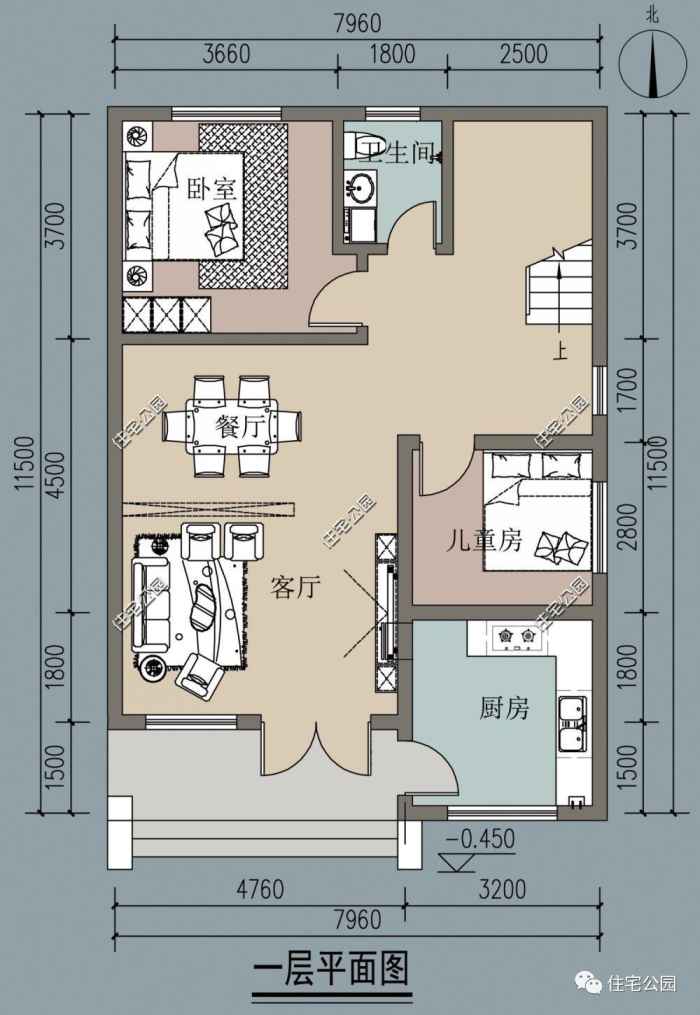 宅基地不足100平怎麼在農村建好房看看這10套戶型圖紙吧