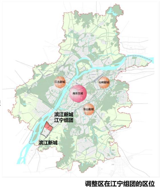 江宁滨江新城重大规划图片