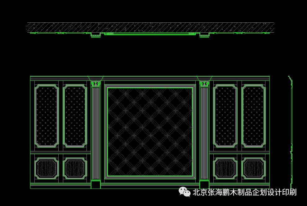 第387期護牆板cad圖庫實木護牆板施工工藝及質量標準