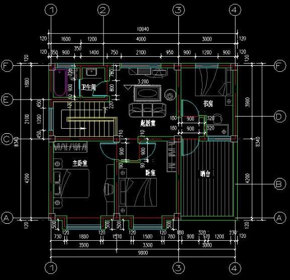 10x8米二层小别墅20万的实用小户型家家户户都建的起