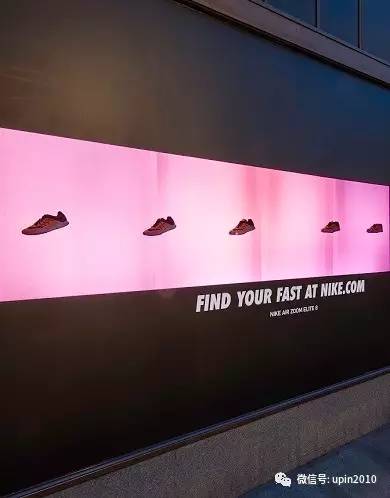 nike橱窗展示设计图片