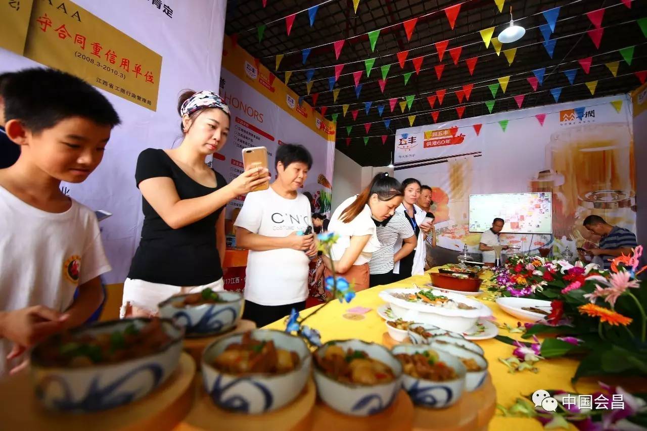 美食诱惑会昌特色客家美食展今日开幕你都吃过吗馋死你