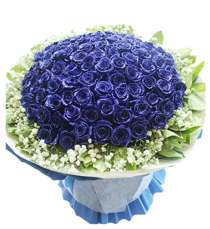 薰衣草是一种馥郁的紫蓝色的小花
