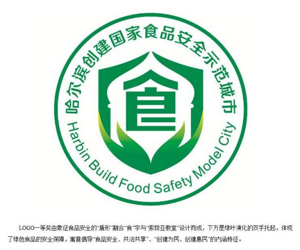 市食安办面向社会征集创建国家食品安全示范城市的logo和标语