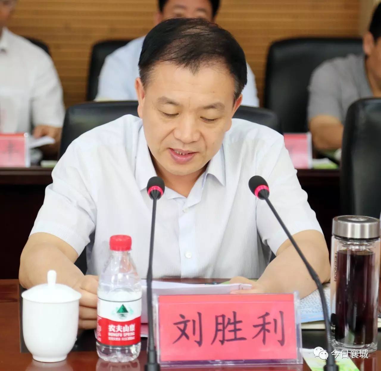 市政府副市长刘胜利汇报许昌市安全生产工作