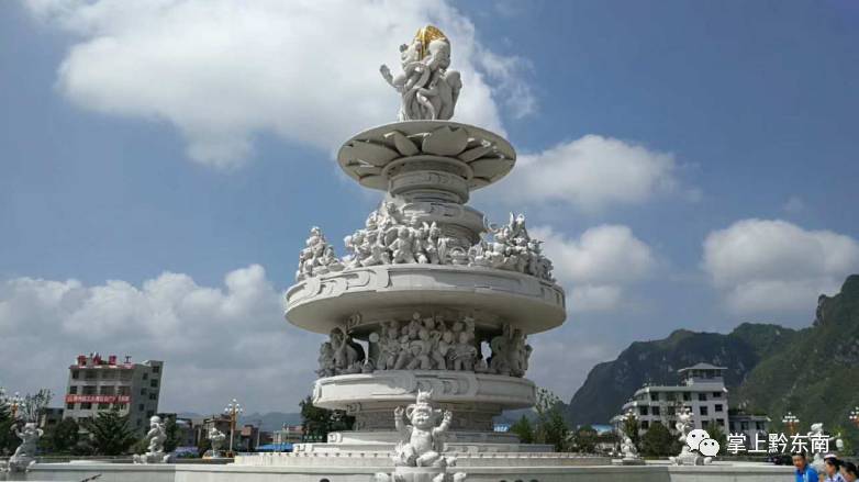 贵州施秉音乐喷泉图片